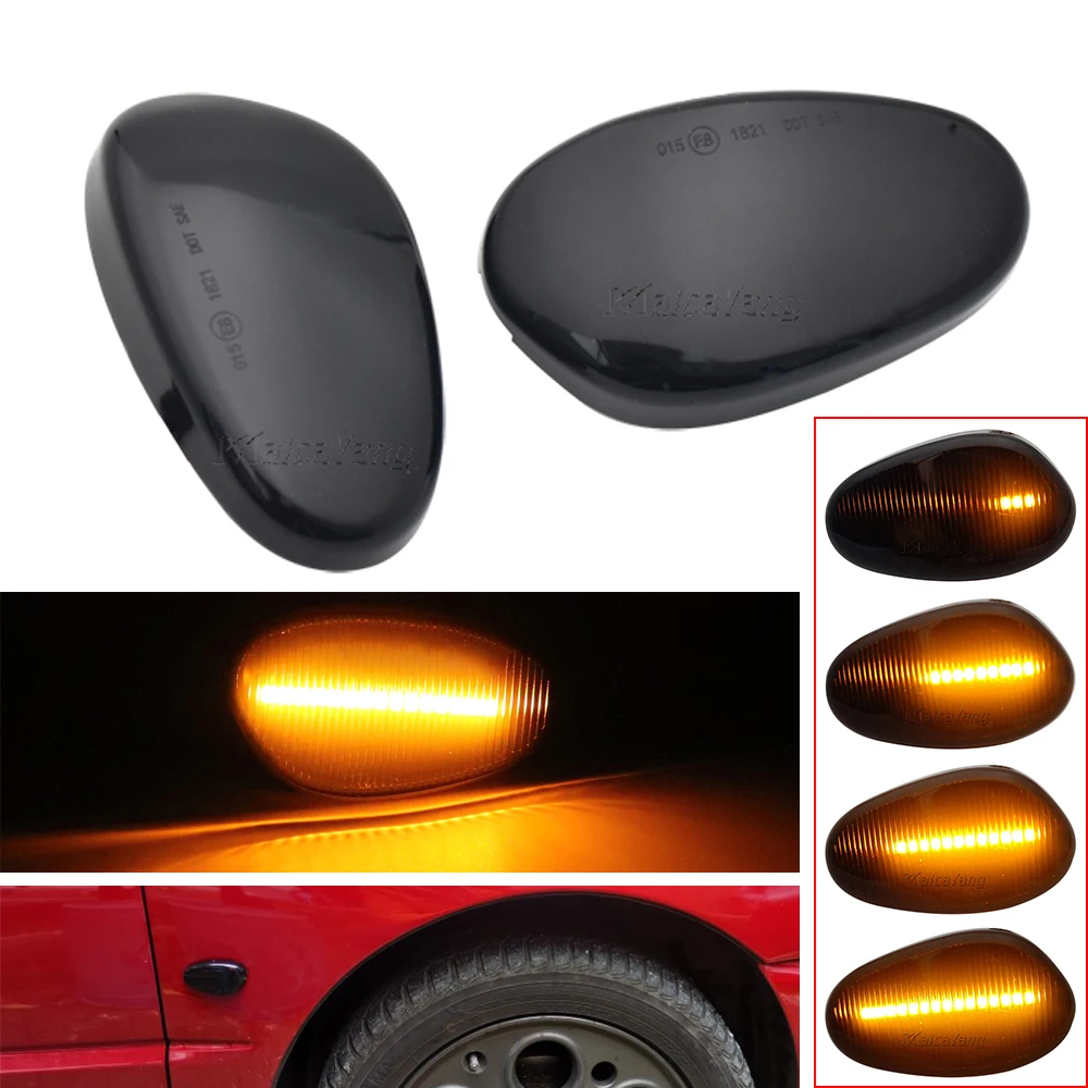 Car LED Dynamic Side Marker Light Turn Signal Blinker for Alfa Romeo 145 146 930 155 SPIDER GTV 60603161 60603162