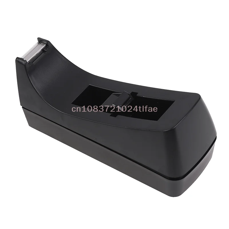1 Pc Black Desktop Mini Tape Dispenser Tape Cutter With Non-Slip Base Dispenser Tape Refill Dispenser For Office School Supplies