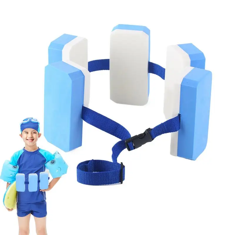 Swim Belts For Kids Swimming Belt Swimming Learning Aid Adjustable Float Pad Around 40 Kg For Boys Girls Training Daily Use
