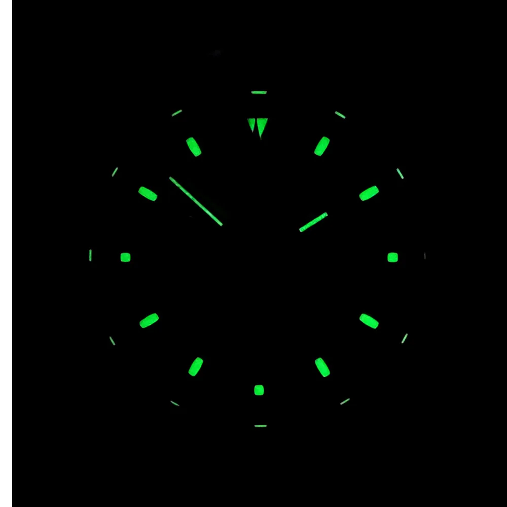 PARNSRPE 39 مللي متر جديد نيزك الهاتفي موضة الرجال كوارتز ساعات المعصم متعددة الوظائف ساعة كرونوغراف 5ATM الياقوت مضيئة #6