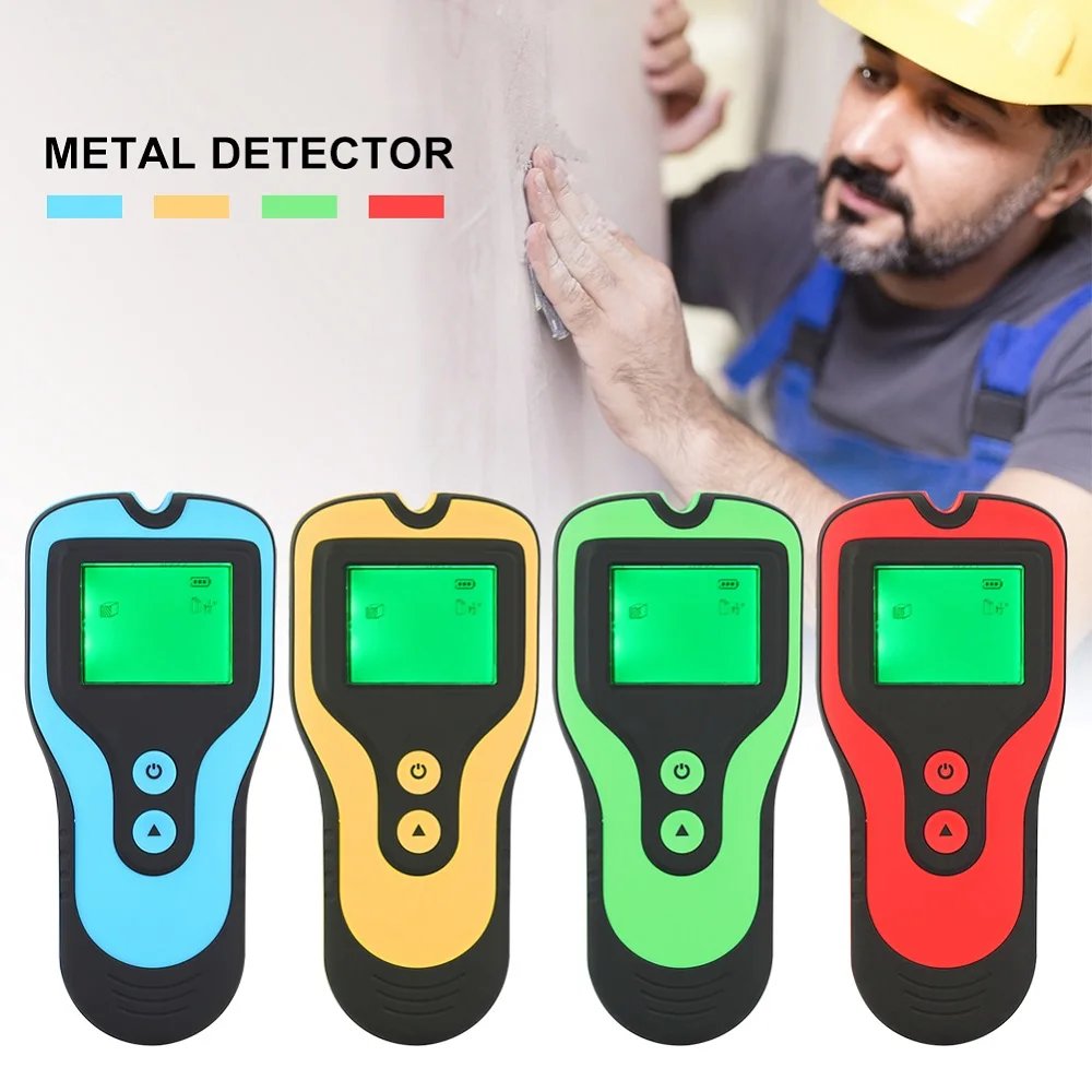 3in1 Multifunction Wall Detector Digital Handheld Professional Wall Scanner Live Wires Cable PVC Water Pipe Metal Finder Scanner