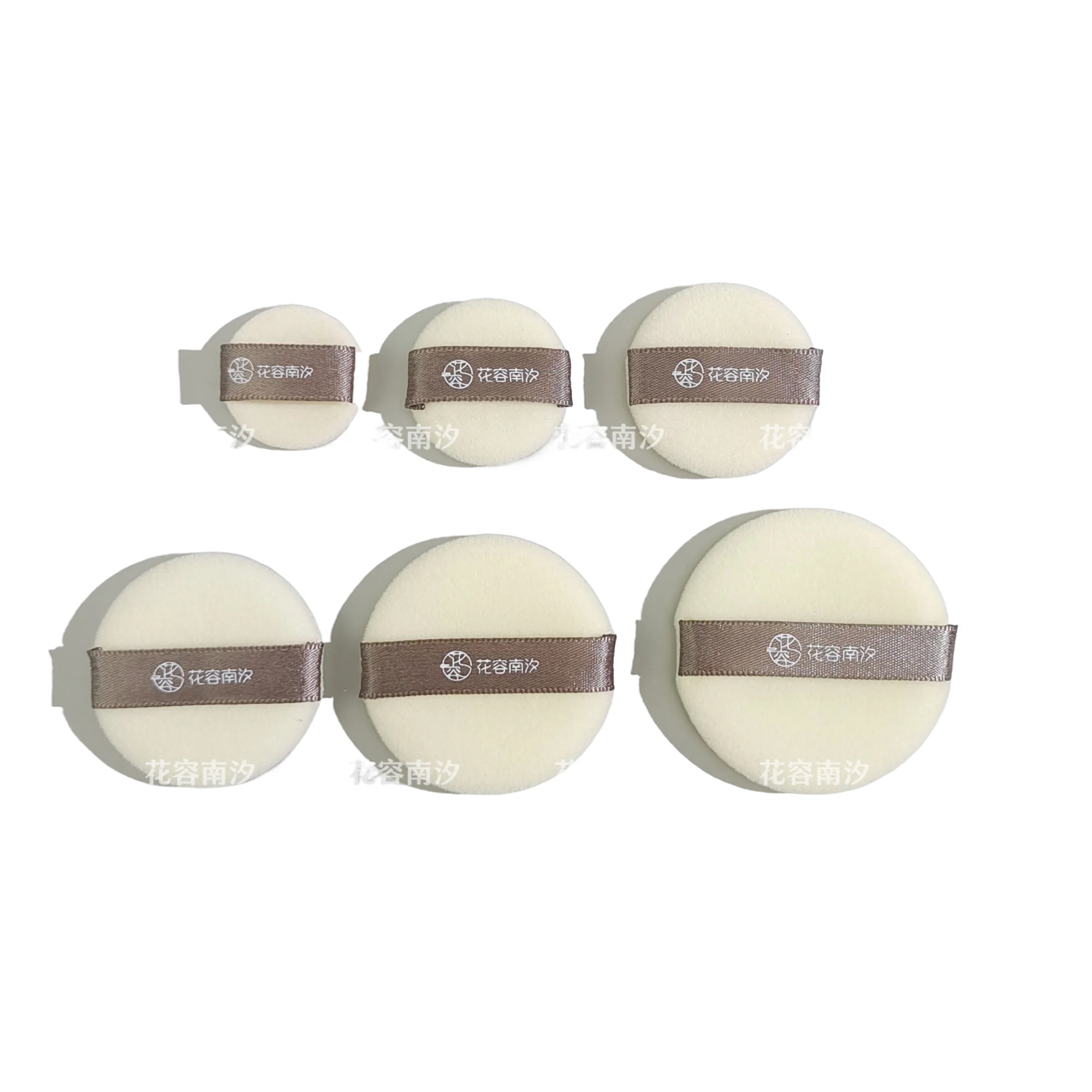 Small Flocking Mini Replacement Puff Loose Powder Foundation Puff