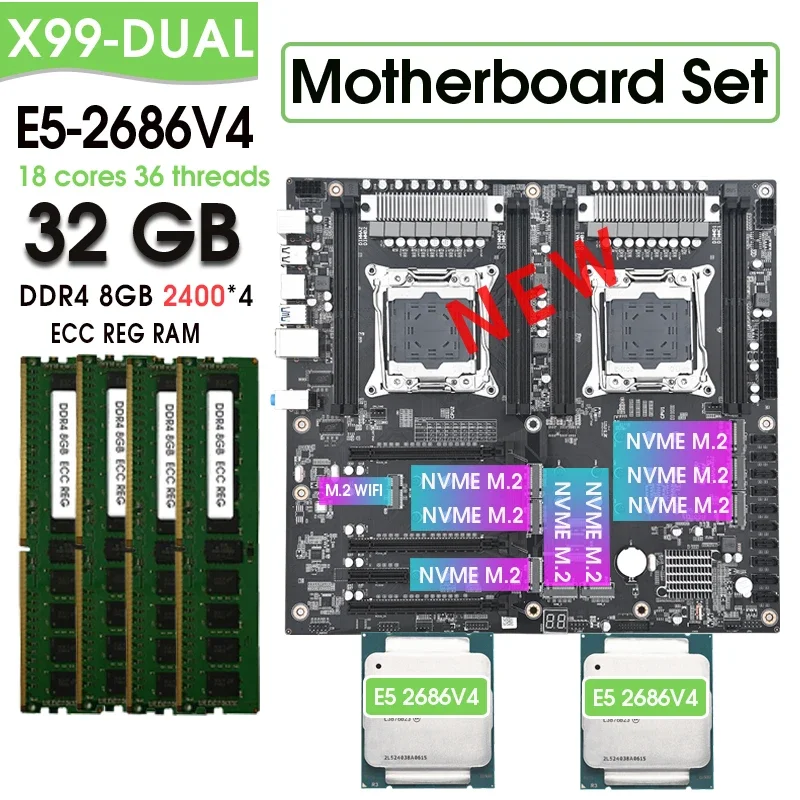 Zx Du99D4 X99 Dual - AliExpress