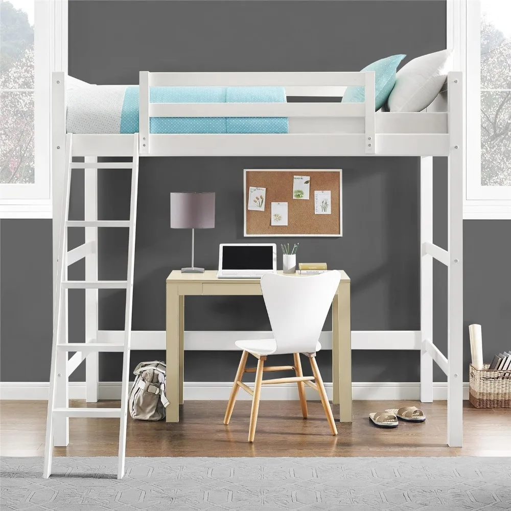 

Wood Loft Style Bunk Bed, Twin