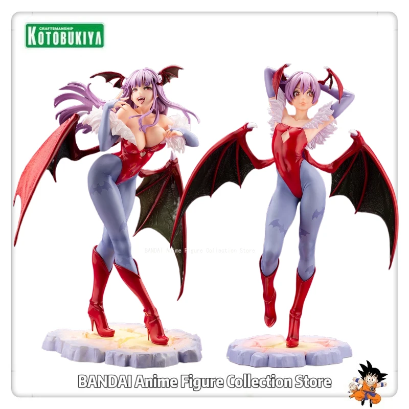 In Stock Original Kotobukiya Beautiful Girl Statue Vampire Hunter Lilith Vampire Beautiful Girl Morrigan Limited Edition Model