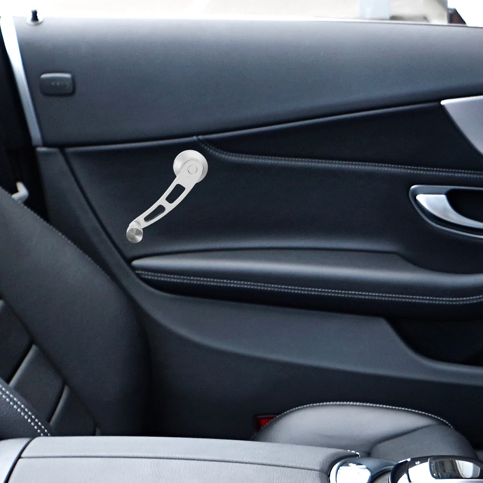 

Universal Crank Replacement Aluminum Alloy Manual Lever Durable Easy Install Interior Accessories Auto Vehicle Classic Design