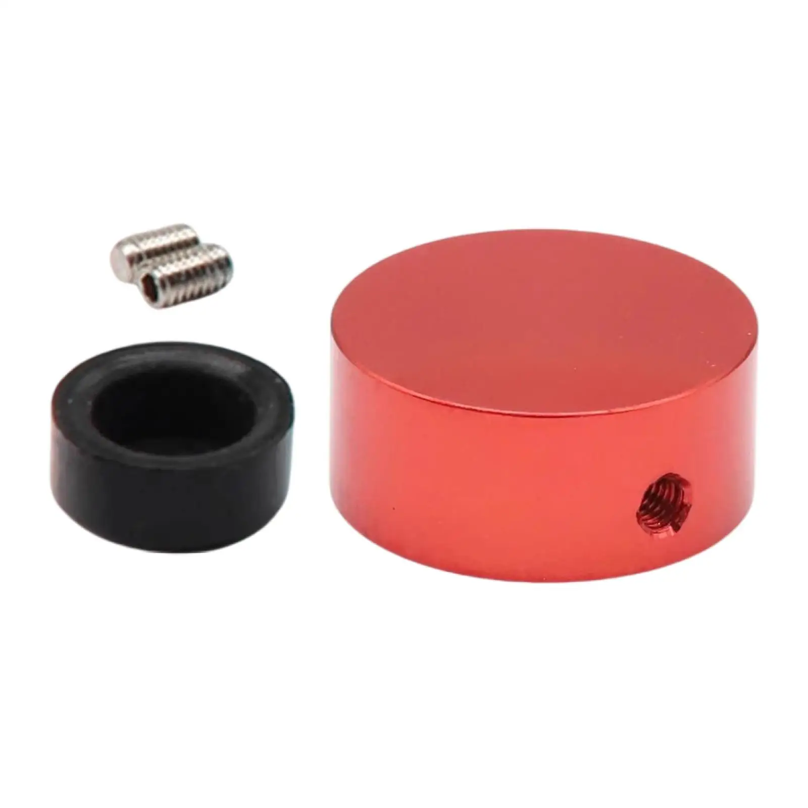 Stomp Switch Topper Non Slip PP Guitar Pedal Button Cap Secure Screws Kit Protection for Effects Pedal Board