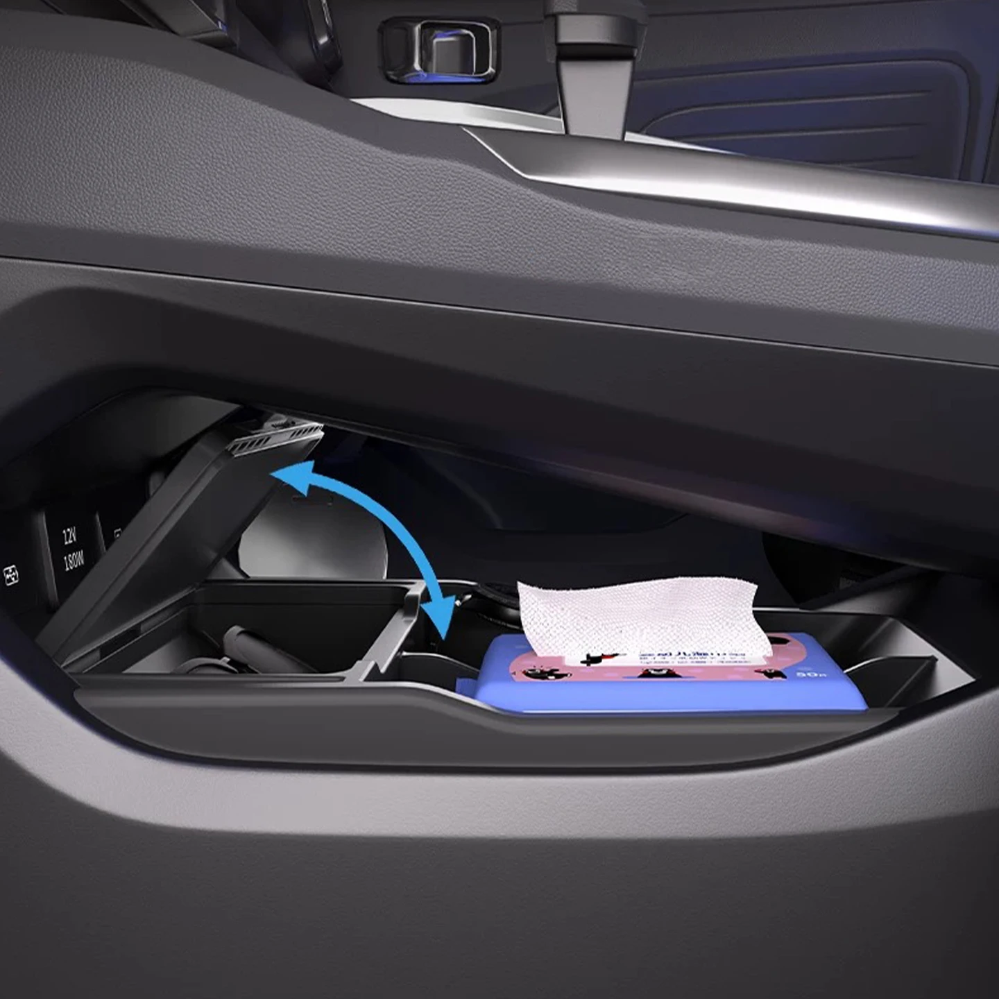 For 2025 Geely Prefac Center Console Storage Box Anti-Rattle Shockproof car accessories Dustproof Easy to Clean