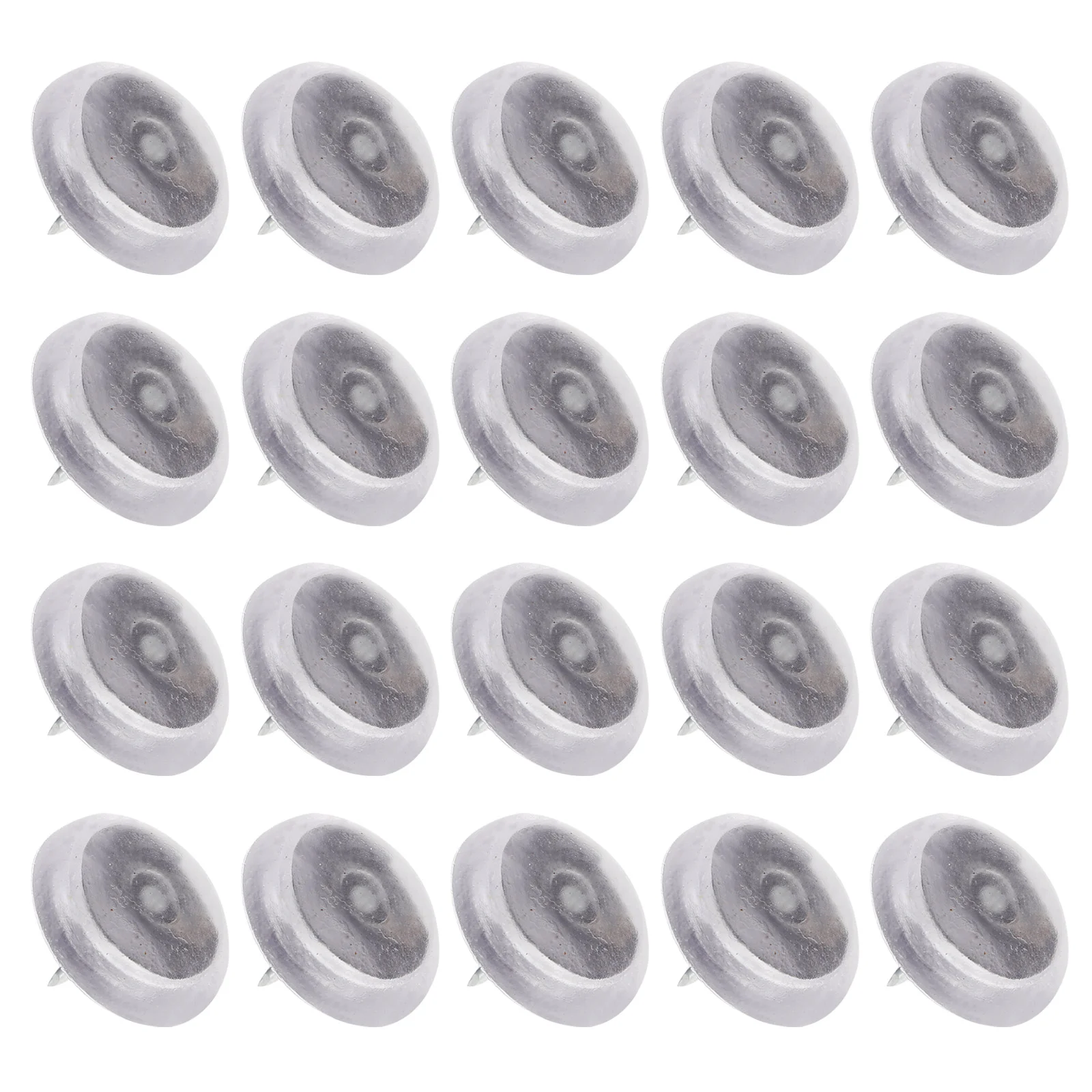 

20 Pcs Spikes Furniture Leg Covers Chair Feet Sleeve Mat Floor Table Protectors Silica Gel Foot Pad Caps