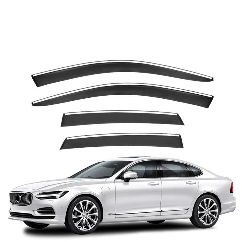 

Side Window Deflector Weather Shield Window Visor Awnings & Shelters For Volvo S90 S90L 2016 2017 2018 2019 2020 2021 2022 -2024