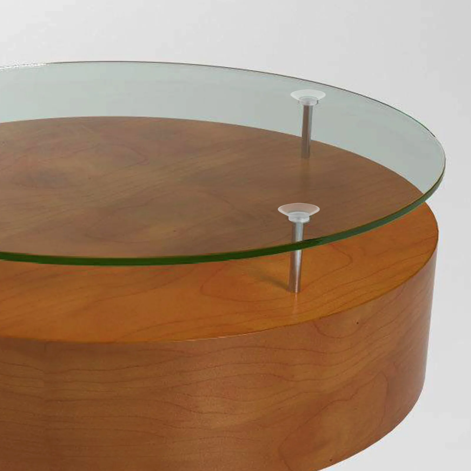 10 stuks heldere zuignappen meubelaccessoires voor glazen tafelblad sterke grip schroefbevestiging glazen zuignappen vervanging