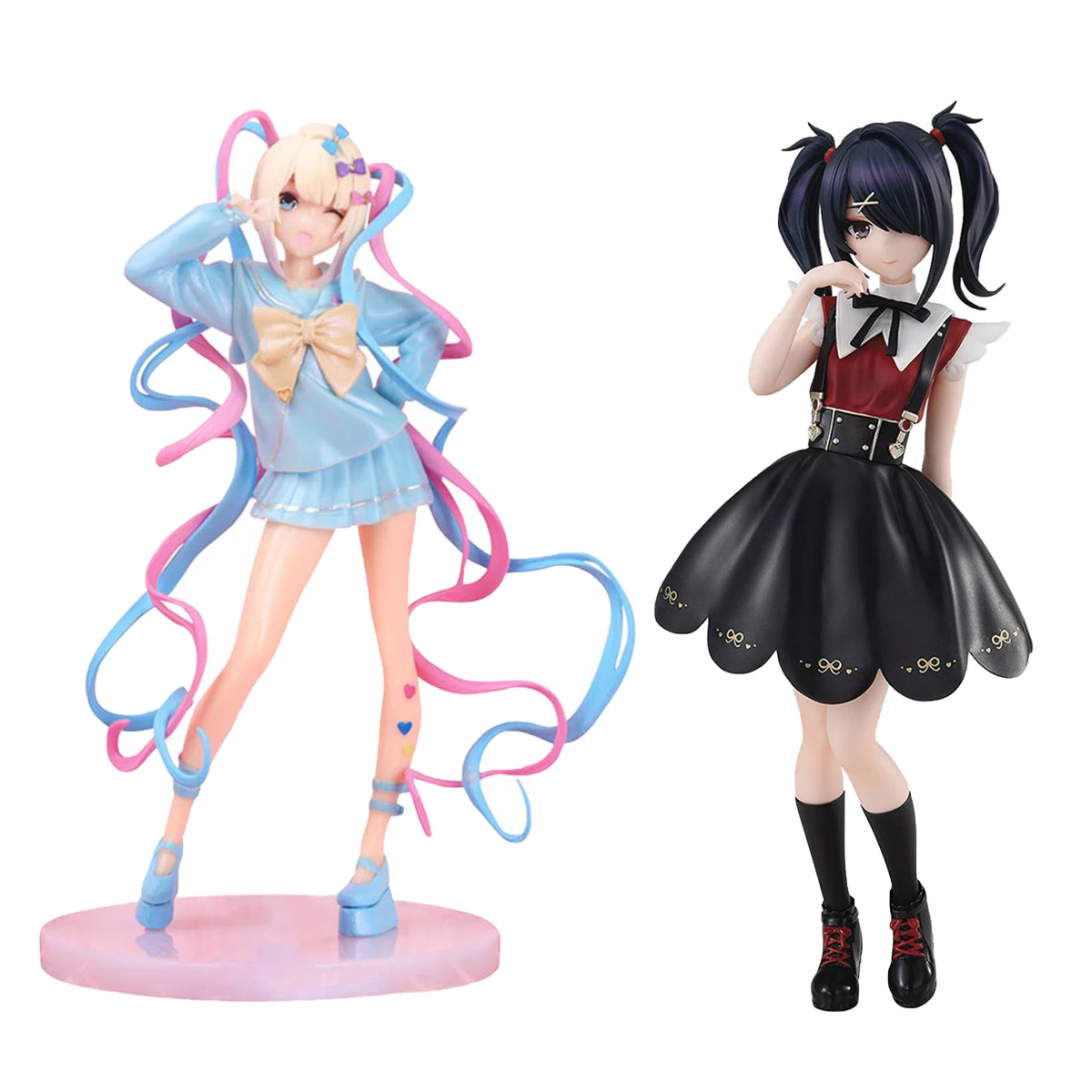 

Anime Figure KAngel Ame-chan standing action figures Cute jk uniform girls Toy KAngel figurine Car interior decora Model Gifts