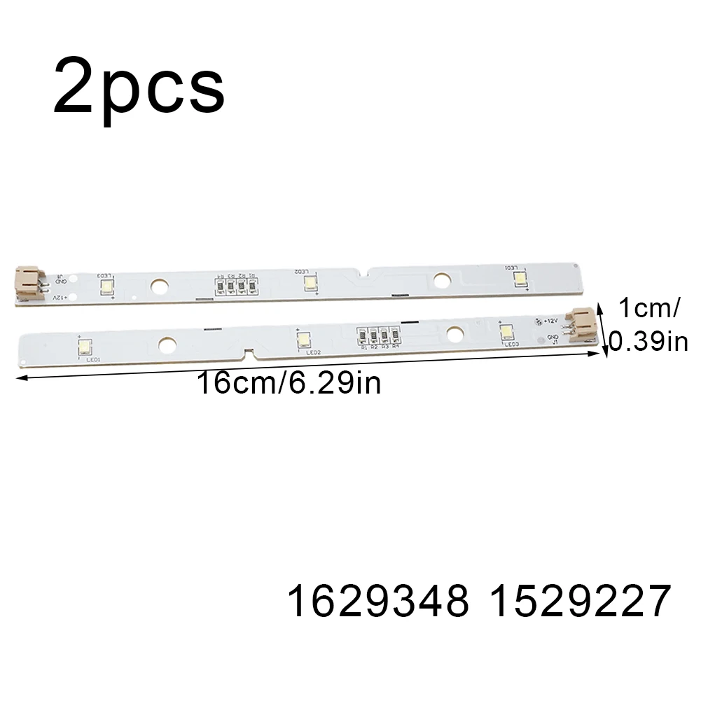 Sostituzione delle strisce luminose a LED da 2 pezzi adatta per accessori di ricambio per frigorifero Rongsheng/Hisense MDDZ-162A 1629348 1529227