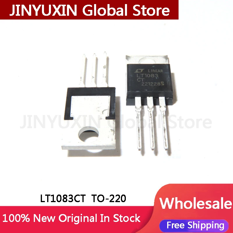 10-50Pcs LT1083 LT1083CT TO-220 IC Chip In stock Wholesale