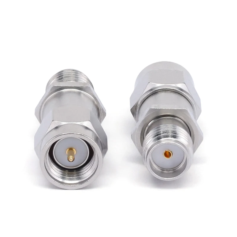 

High Frequency SMA Male to SMA Female Coaxial Connectors (RF) DC Block on Inner Conductor Operating From 10 MHz to 18 GHz