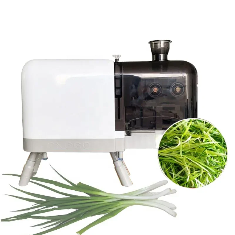 Desktop Kitchen Small Restaurant Leek Scallion  Shredding Cutting Machine Shred Garlic Sprouts Maker