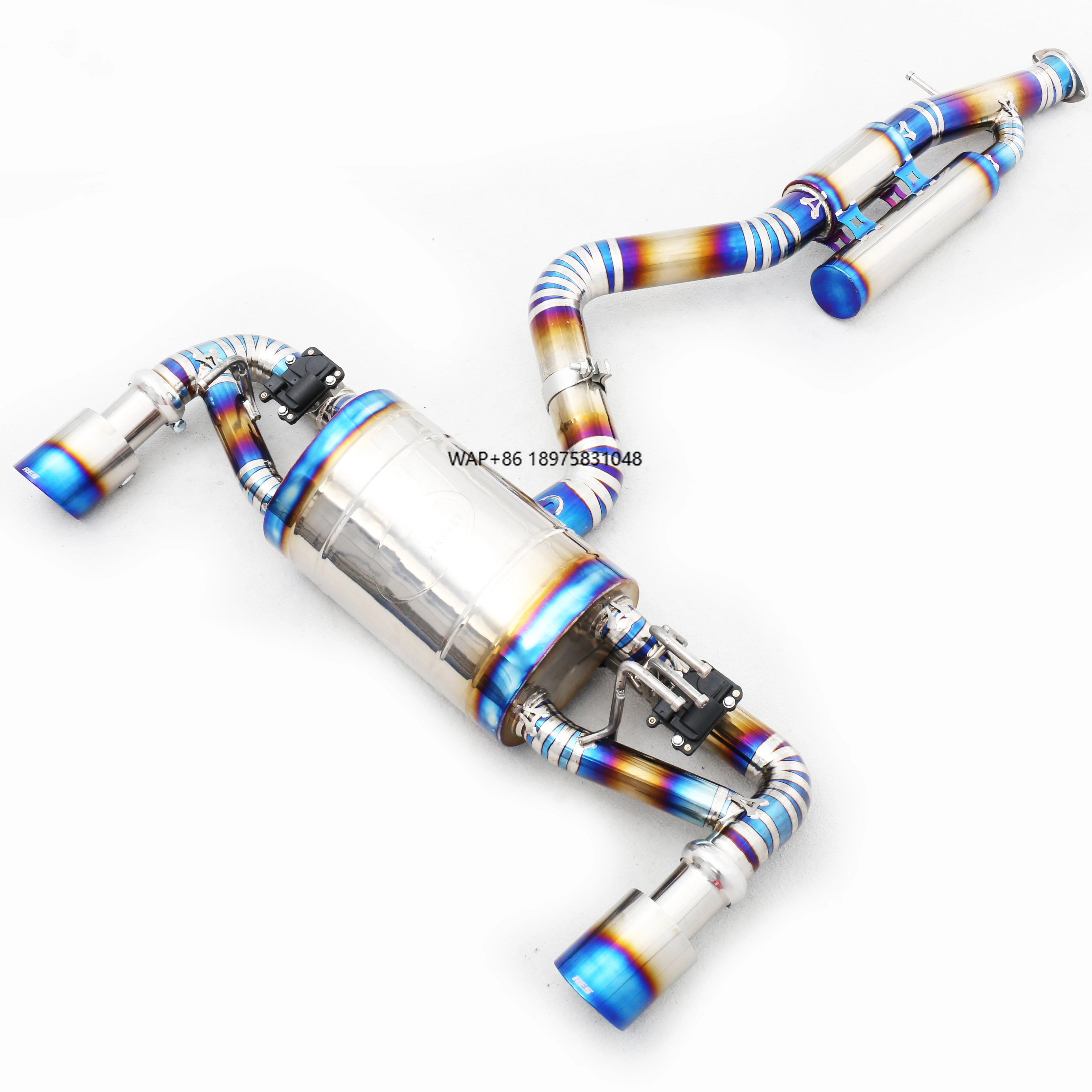 Custom 304 Stainless Steel/Titanium Valved Exhaust System Designed Specifically for 1.6T