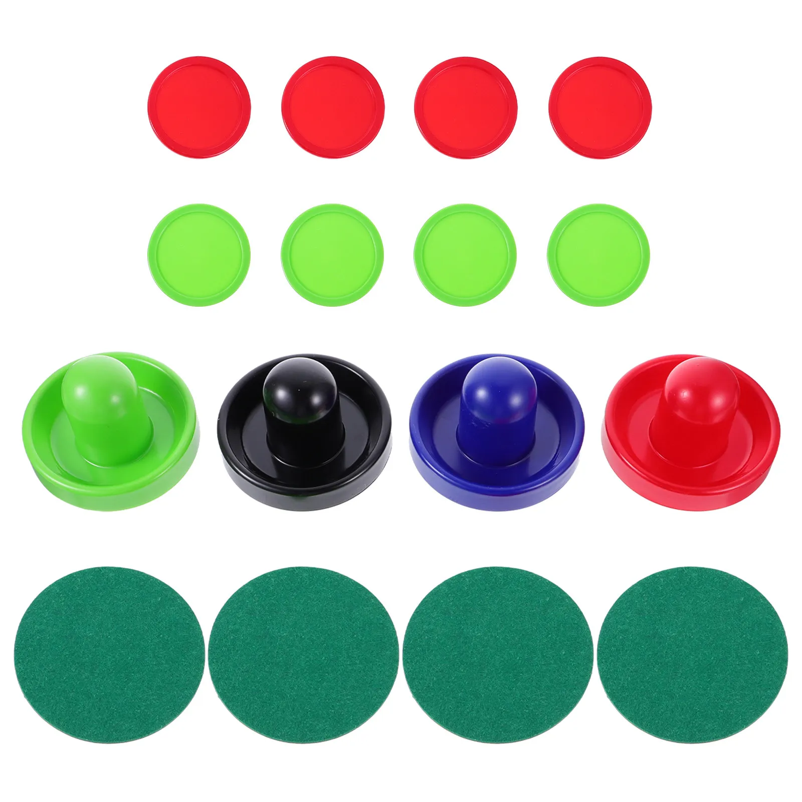conjunto-de-1-puck-e-empurradores-de-plastico-para-air-hockey-robusto-leve-controle-estavel-encaixe-perfeito-para-a-maioria-dos-air-hockey-padrao