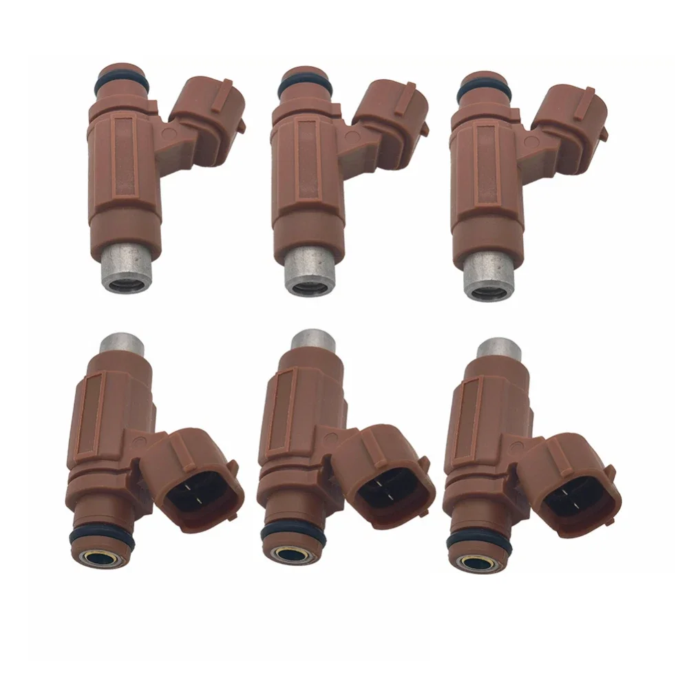 6X Fuel Injector for Suzuki Outboard 150 175 200 225 250HP 2004-2023 15710-96J00