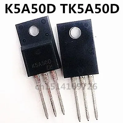 Original new 5pcs/ K5A50D TK5A50D 5A/500V TO-220F