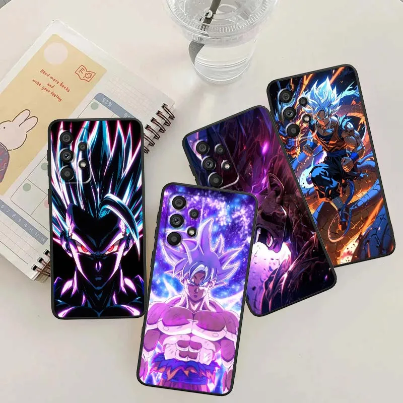 

Dragon Ball Cool Luminous Phone Case For Samsung A42 A41 A35 A34 A33 A32 A25 A24 A23 A21s A04 A03 Note 20 Ultra 5G Black