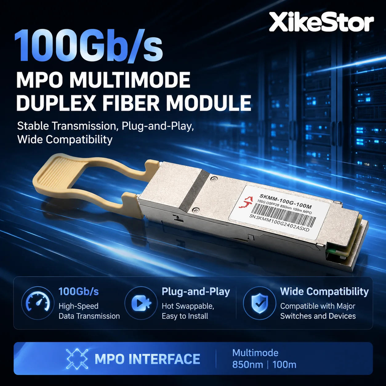 100g-multimode-optical-transceiver-module-mpo-interface-high-compatibility-with-multiple-brands-qsfp28