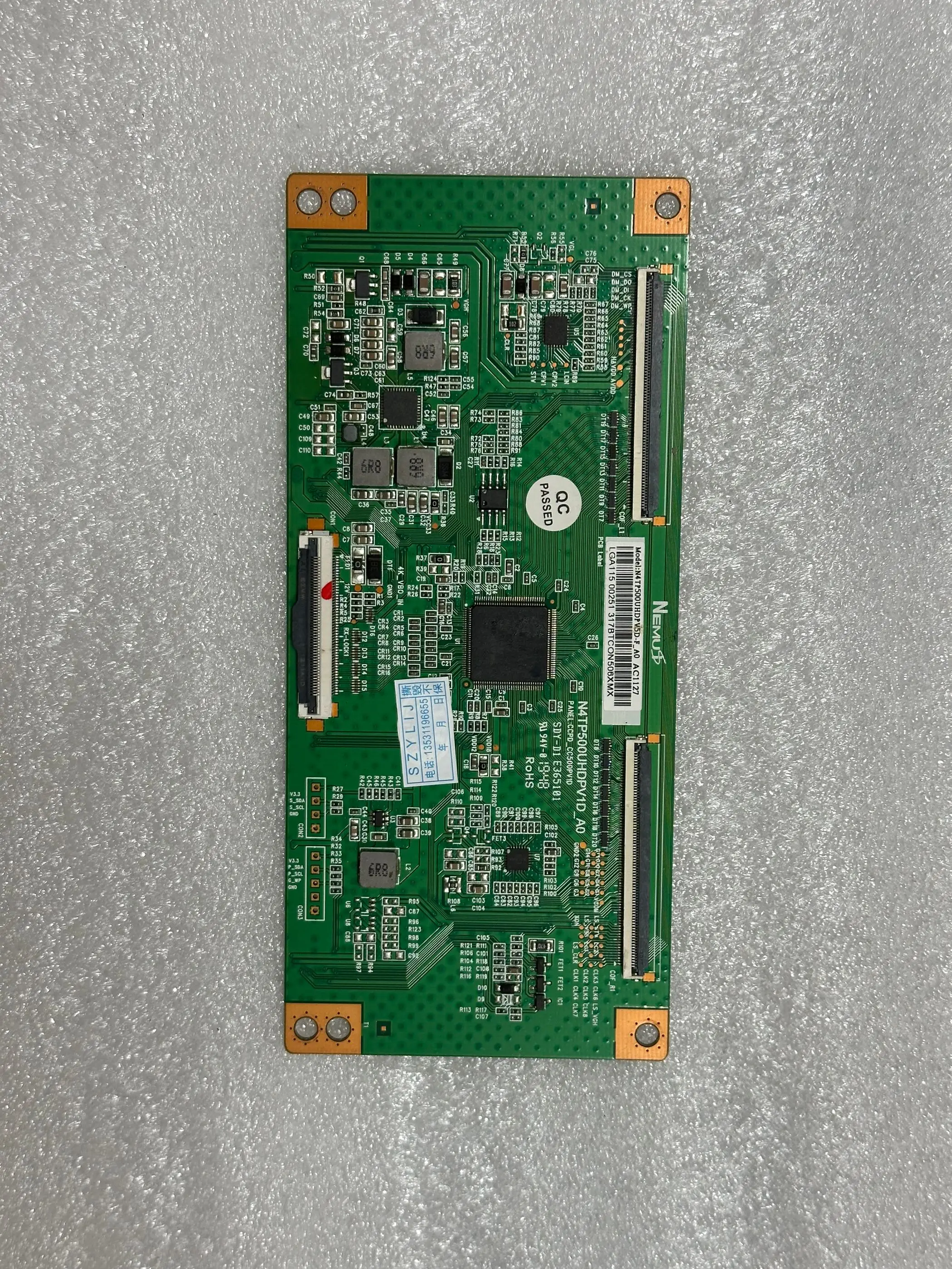 N4TP500UHDPV1D_A0 logic board CCPD-CC50PV1D 4K T-CON