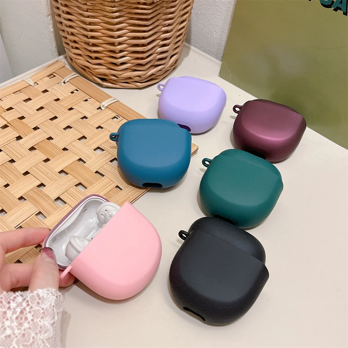 جراب حماية من القشرة الصلبة بلون BOSE ، سماعات أذن فائقة الراحة ، سماعات أذن هادئة مريحة ، علبة 2 Gen