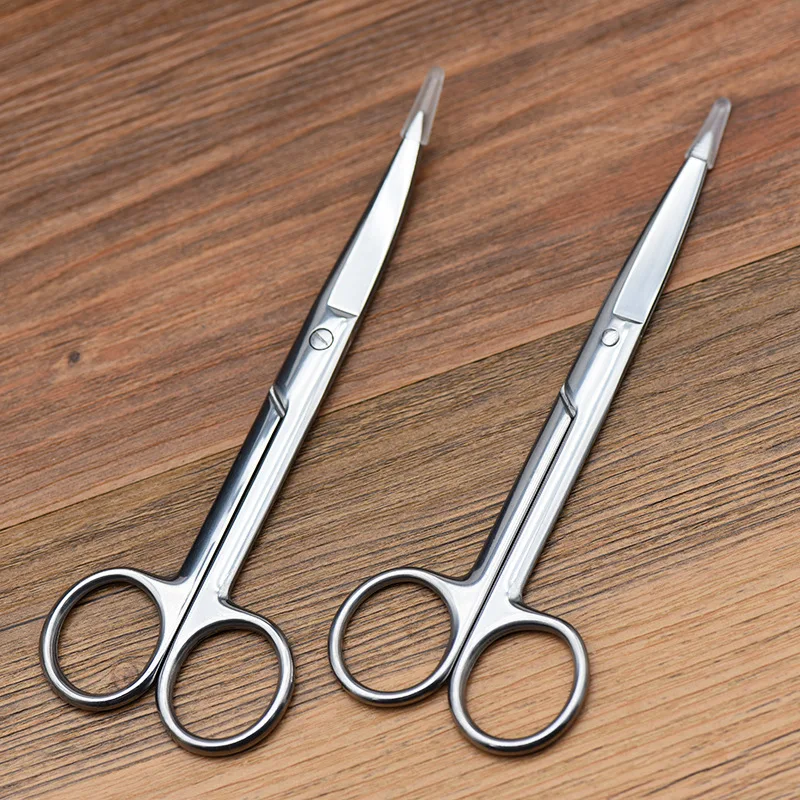 16cm Dental Surgical Scissors Straight/Curved Tip Autoclave tainless Steel Dentist Tools Dentistry Lab Instrument