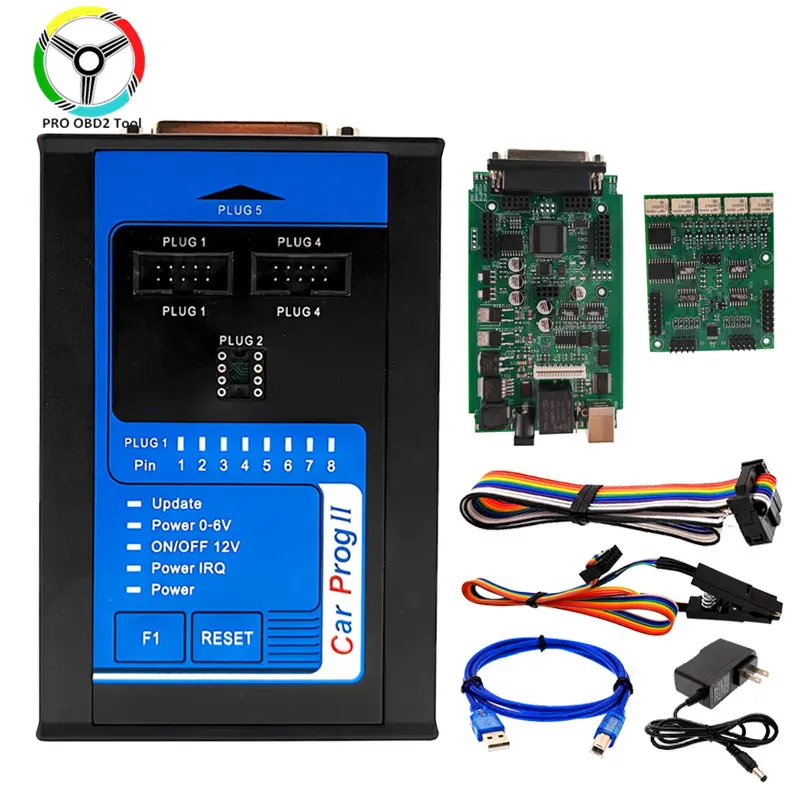 Carprog 2 Smart Programming CarProg2 Airbag SRS Reset Crash Data Immo Off Engine Instruments Read Save Support Multi-Systems