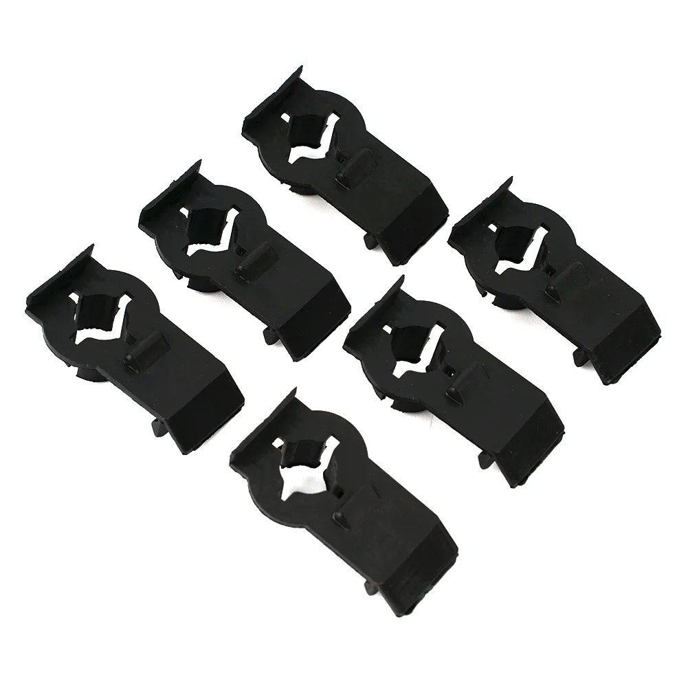 Car Window Regulator Repair Clip FRONT LEFT / RIGHT Plastic Clip For BMW For X5 E53(2000-2006) Pack Of 6 Car Accessories