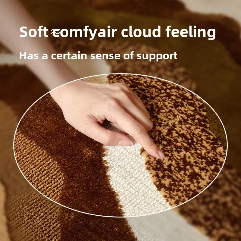 Cobertor de cabeceira de quarto de sofá de formato irregular premium