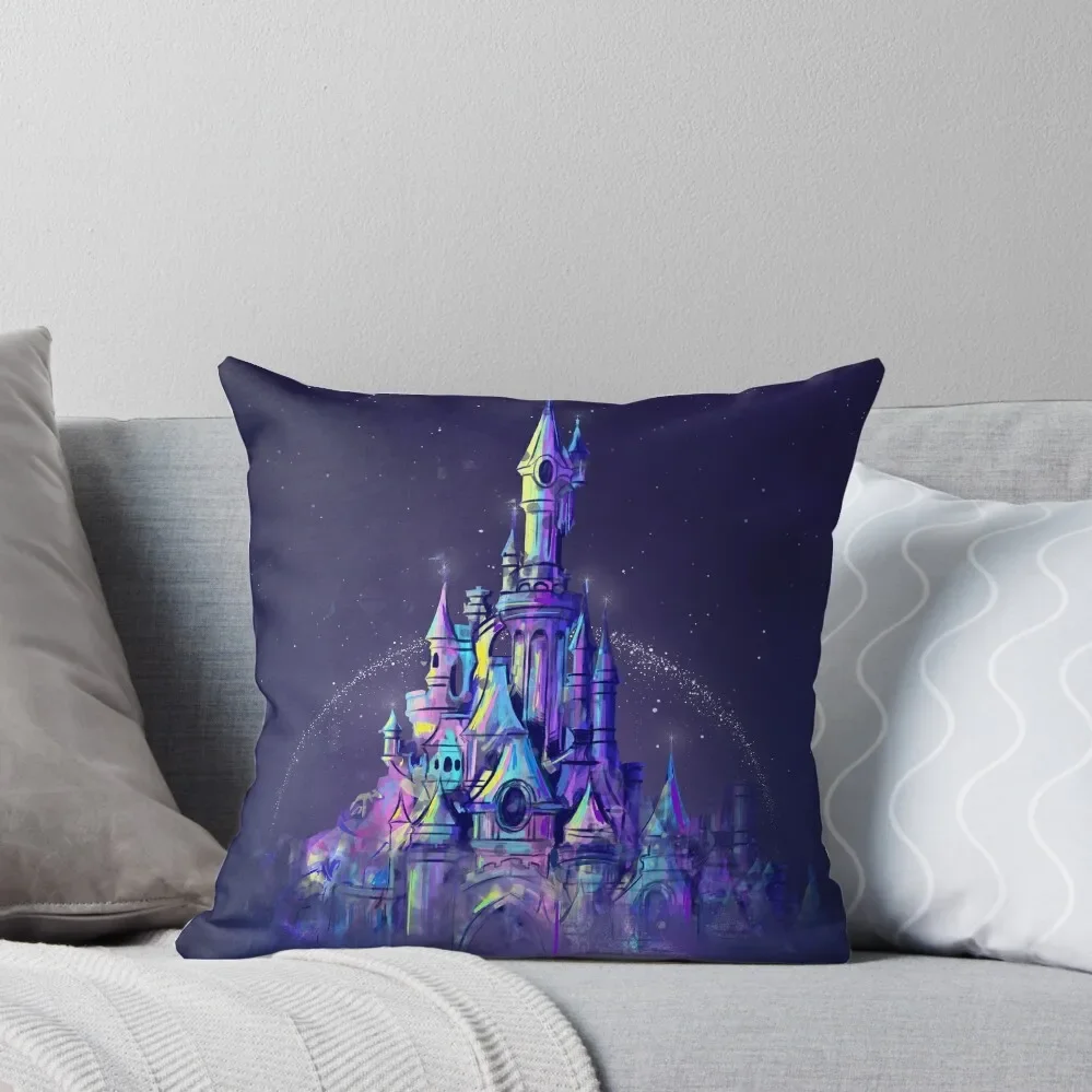 

Magic Princess Fairytale Castle Kingdom Throw Pillow Pillow Case christmas decorations for home 2024