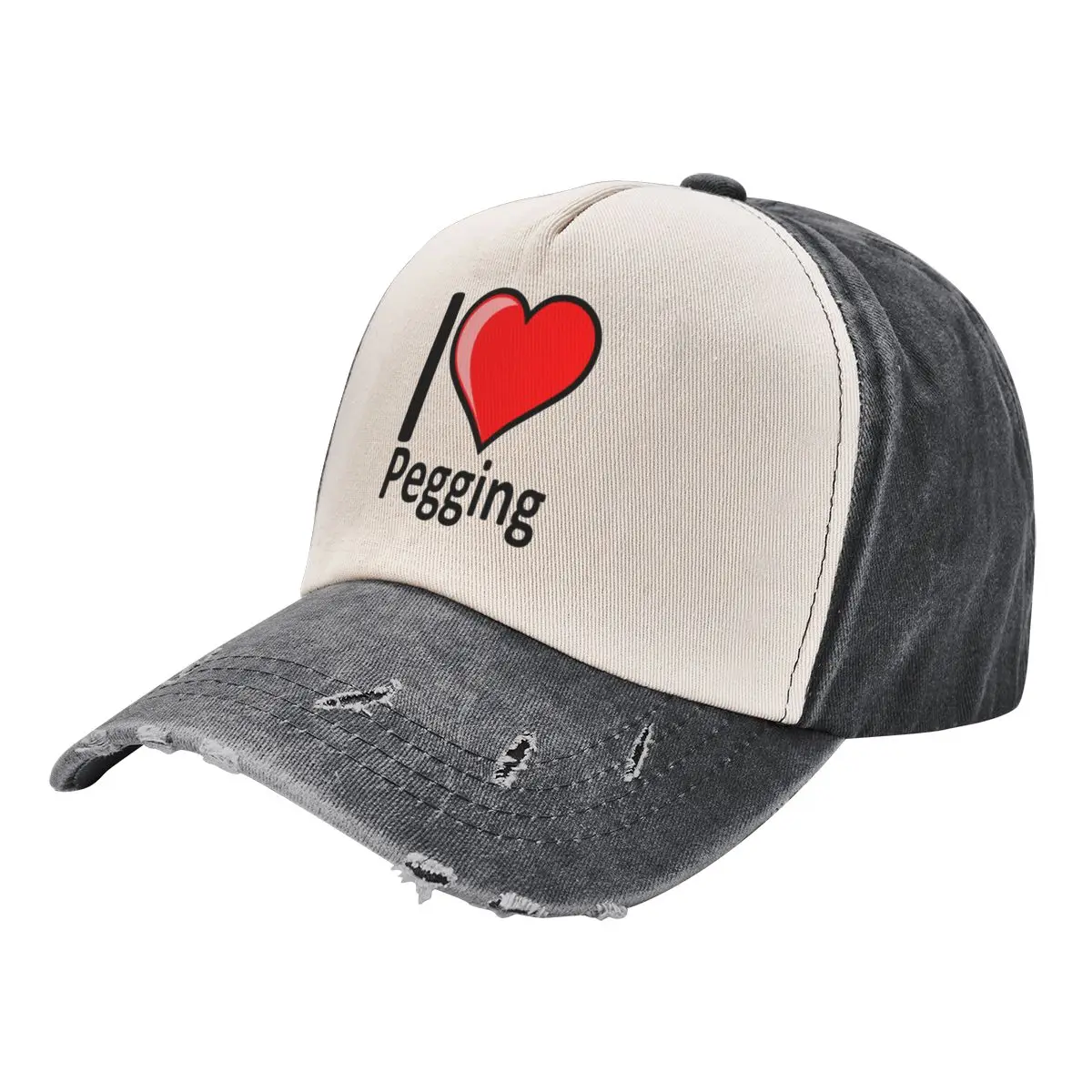 Rude - I Love Pegging Secret Santa Valentines Gift Baseball Cap birthday beach hat Mens Hats Women's