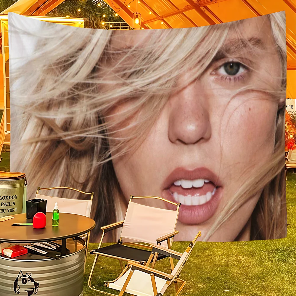 رينيه راب دغة لي العلم لغرفة الخيال العلمي الفني ديكور المنزل الجدار الشنق ديكور المنزل راية