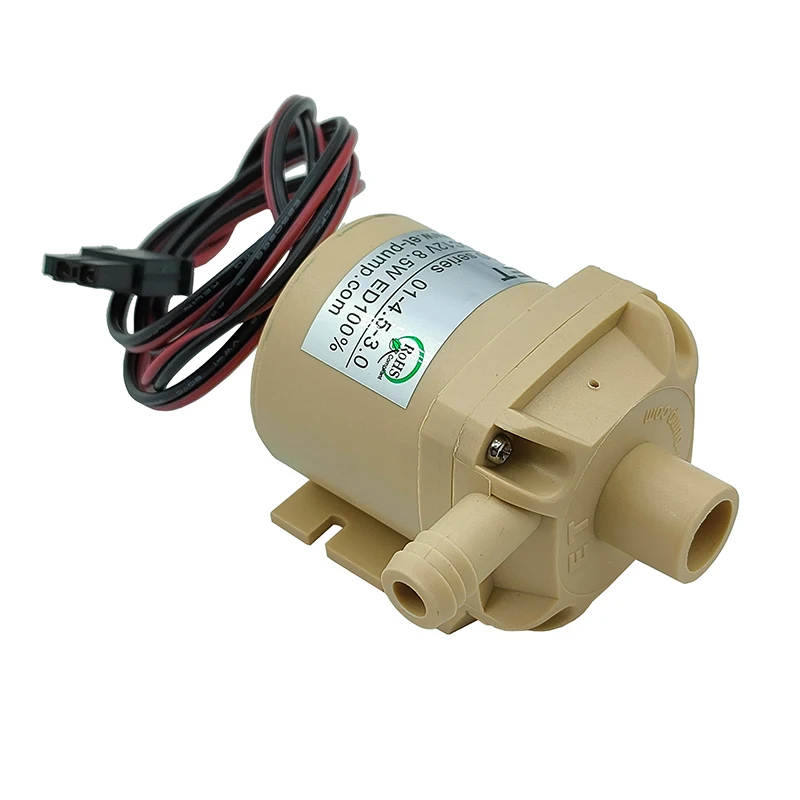 

DC 5V-12V 8.5W Large Flow Small Mini Mute Brushless Water Pump Submersible Impeller Centrifugal Pump Food Grade Low Noise