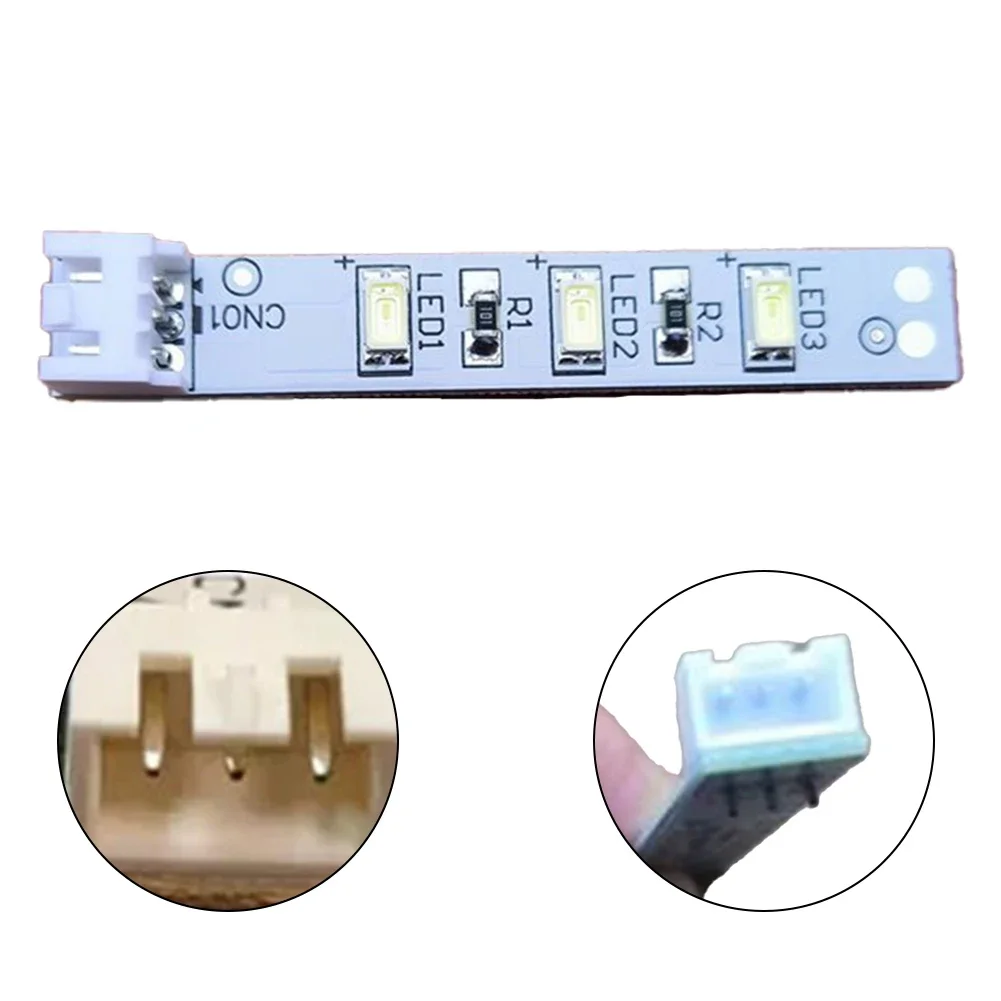 12V Refrigerator LED Light DA41-00519R For Samsung Refrigerator Metal Refrigerator LED Light 65*10mm Replacement Part