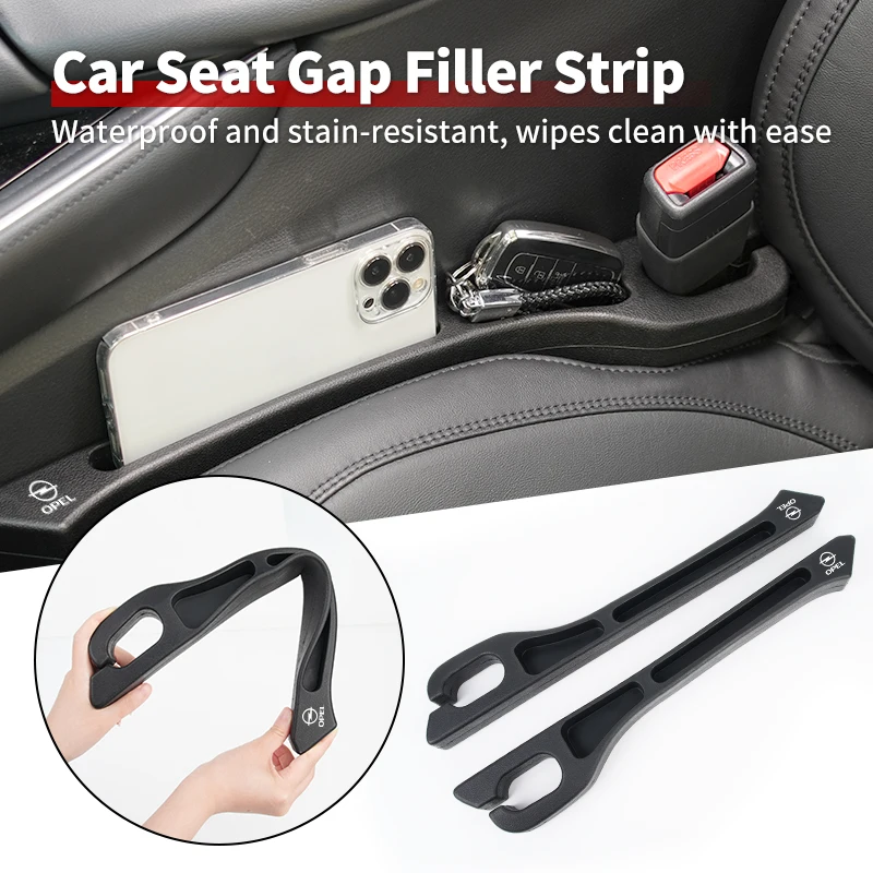 Car Seat Gap Storage Box Seam Filler Strip Leak Plug Accessories For Opel Corsa Astra Insignia Vectra Zafira Meriva Mokka Grandl