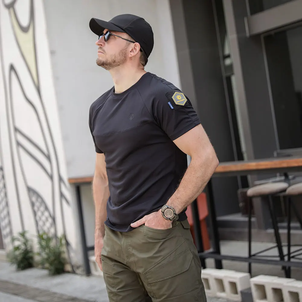 Emersongear Blue Label "Newt" Functional T-shirts Tactical Ergonomic Cut Shirts Daily Tops Tshirt  Hiking Hunting Sports Outdoor view 3