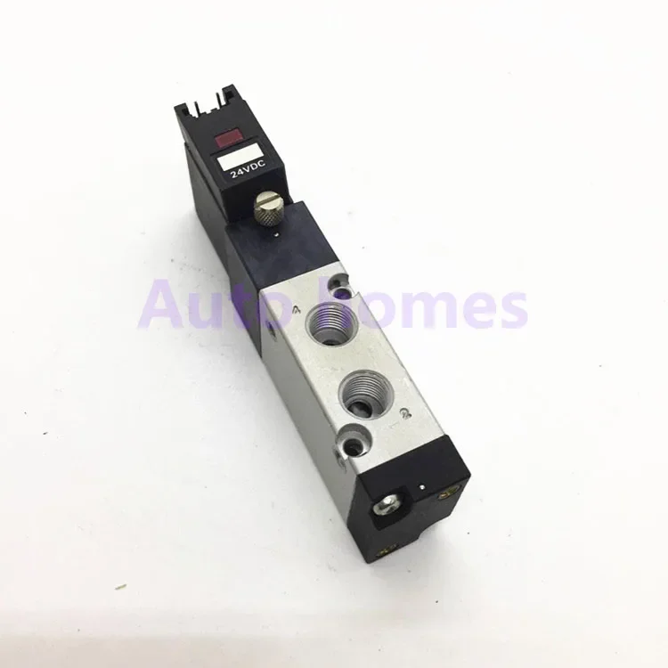 2 مواضع 5 منافذ الملف اللولبي صمام 180-4E2-83-PLL صمام التحكم الهوائي DC24V الملف اللولبي المزدوج #3