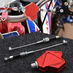 Motosiklet CNC Alüminyum Dublör Debriyaj Kolu Kolay çekme halatı Sistemi HONDA CRF 150 230 Için 250 450 1000 R RX X F L M RALLI L