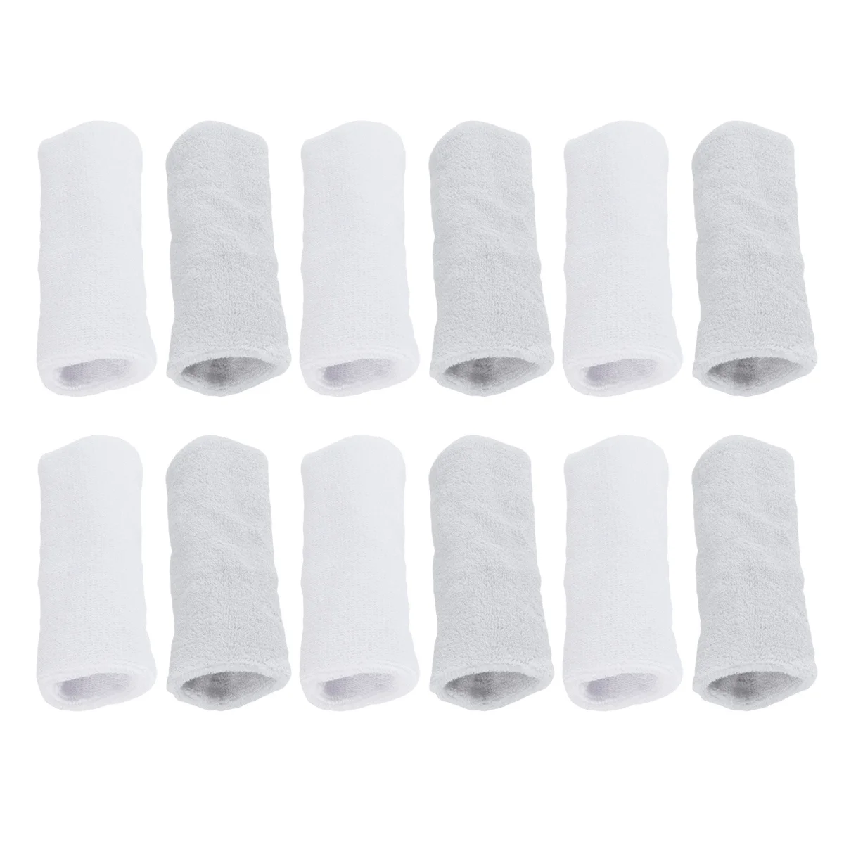 

12pcs 15Cm Color Matching Compression Wristband Sports Wrist Support Breathable Fitness Wristband Protective Guard For