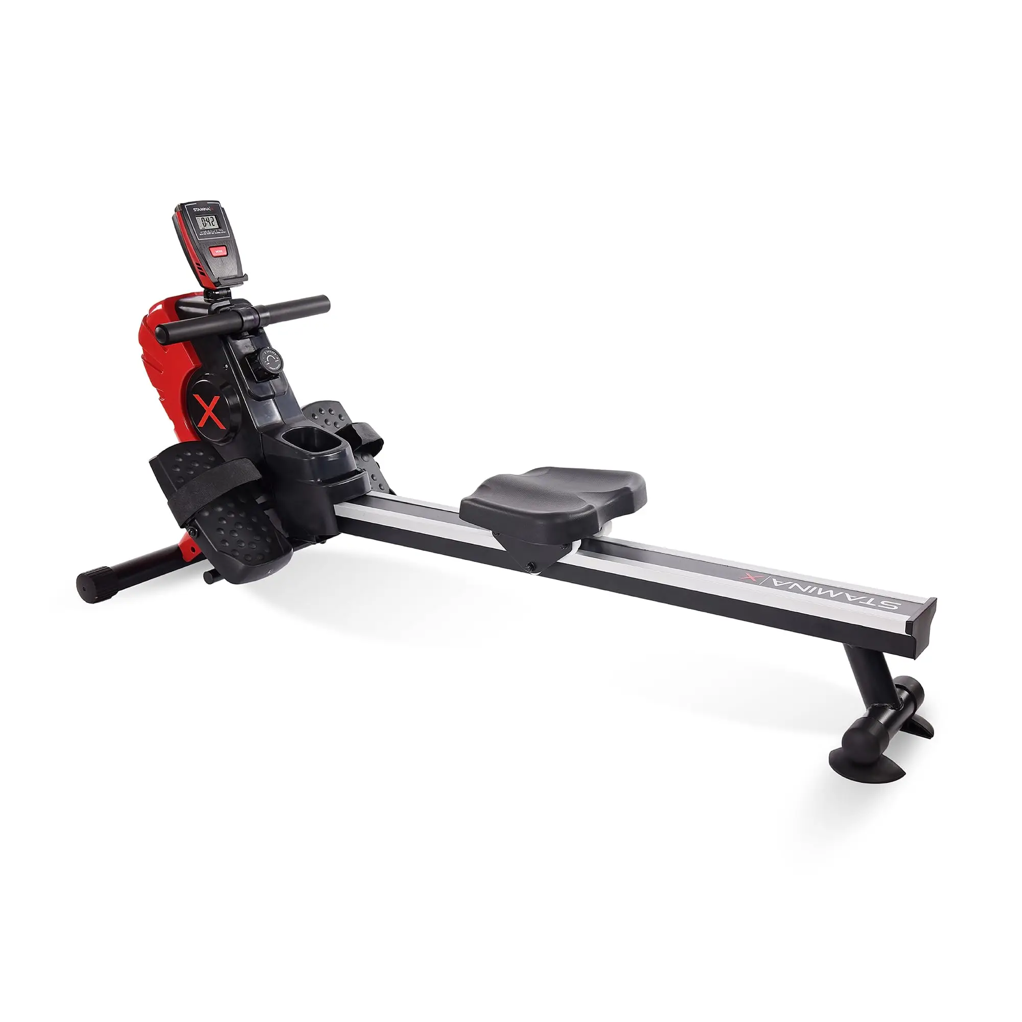 Magnetic Rower - Rower Machine with Smart Workout App - Rowing Machine with Magnetic Resistance for Home Gym Fitness