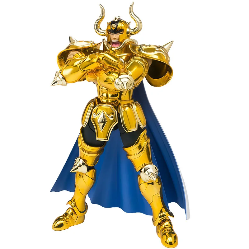 Bandai Original Myth Cloth EX Aldebaran The Taurus Anime figuras de acción juguetes para niños regalo de Navidad adornos de modelos coleccionables