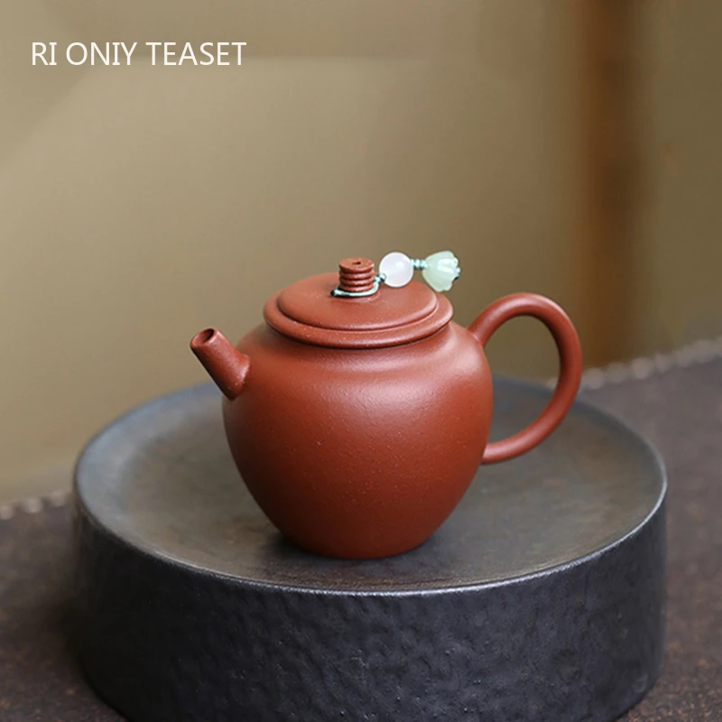 

110ml Chinese Yixing Purple Clay Teapots Small Capacity Tradition Handmade Tea Pot Beauty Tea Infuser Kettle Zisha Tea Set