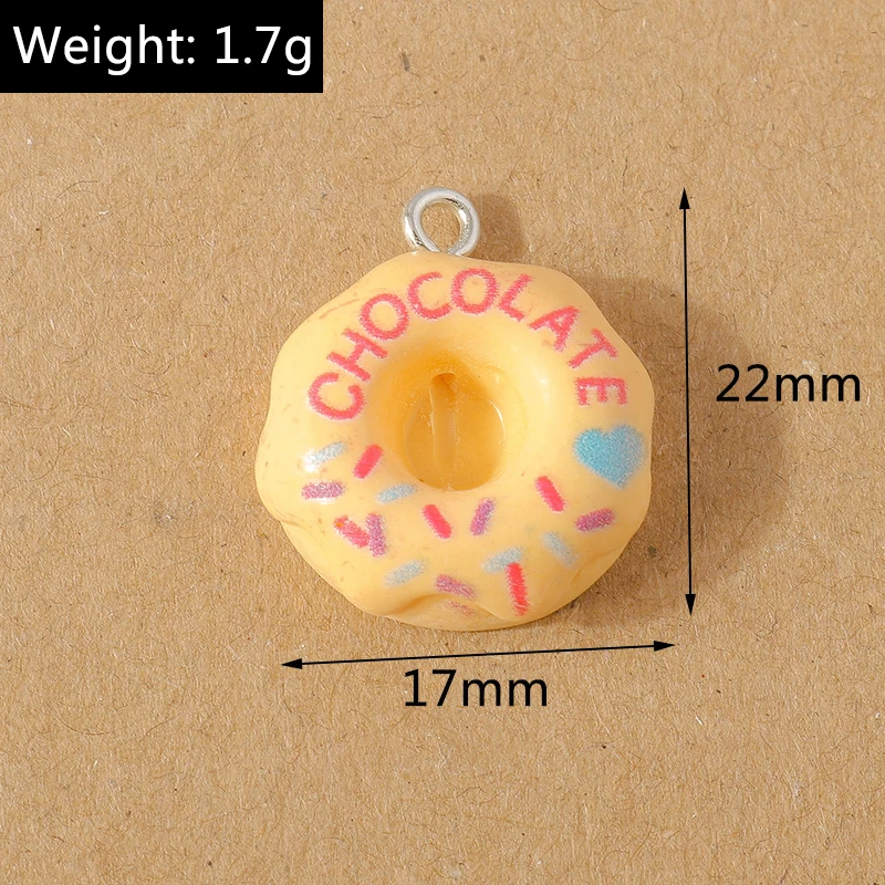 15 teile/los Mix Nette Harz Blume Charms für Die Herstellung Von Ohrringen Halskette Anhänger DIY Handgemachte kinder Schmuck Zubehör Erkenntnisse – Detail 7