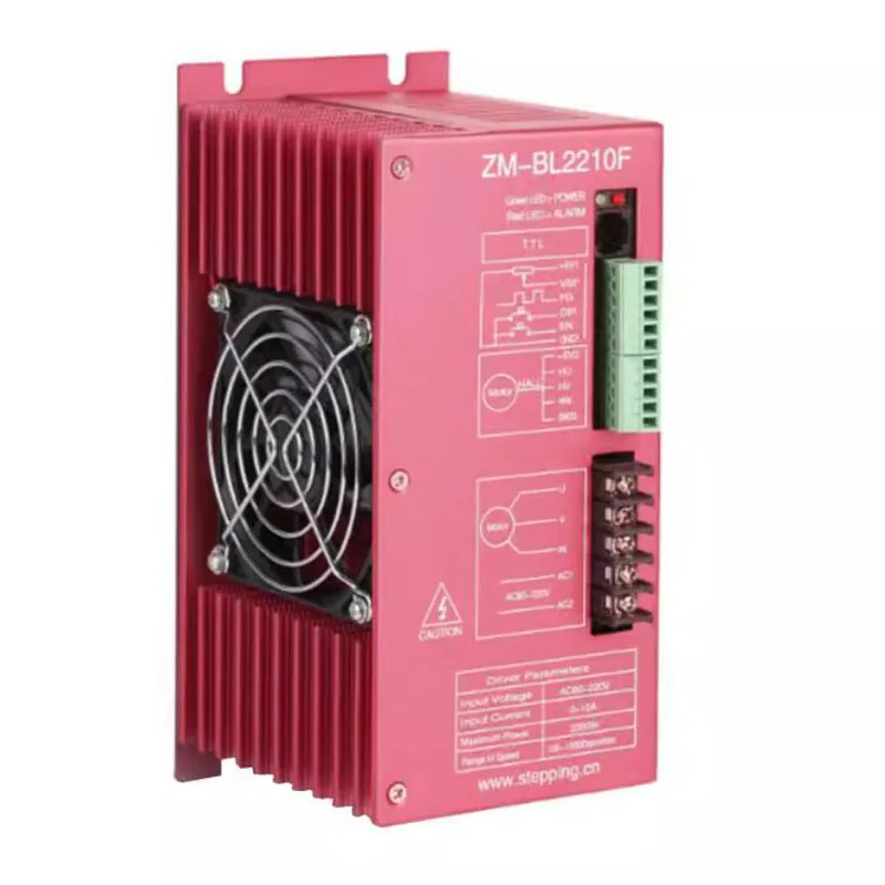 10A High Current - Model ZM-2210F AC 220V Power Supply - High Voltage DC Brushless Drive Controller
