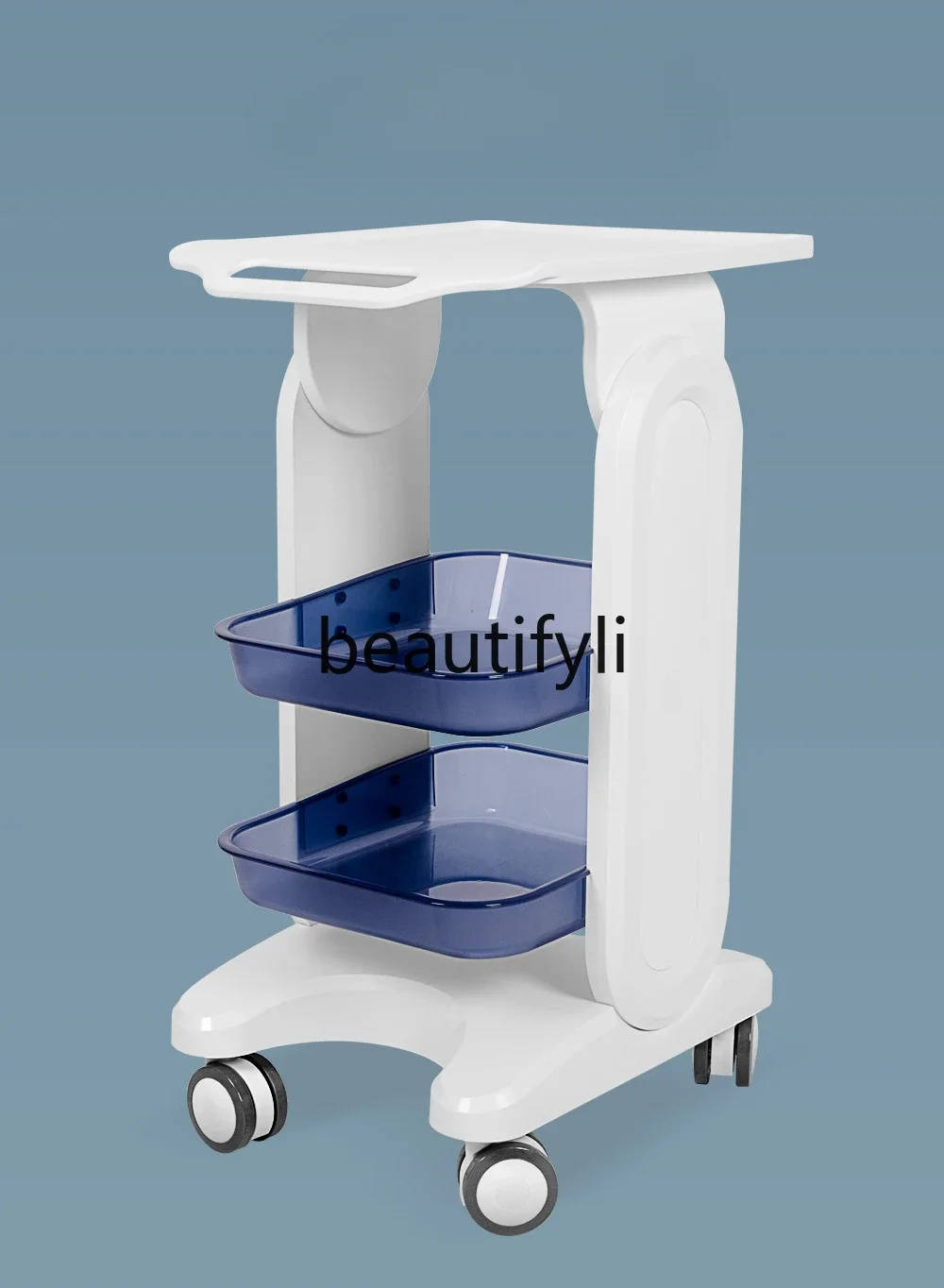 

SS Dental clinic Oral mouth scan Medical mobile trolley Treatment cart Beauty salon trolley Barber shop Tool cart cabinet