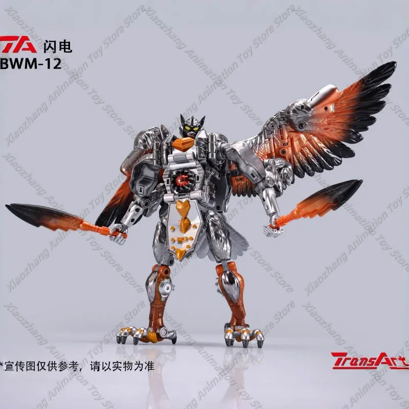 【متوفر】ألعاب Transformation TransArt BWM-12 BWM12 Silverbolt Lightning Beast Wars BW Machines Action Figure