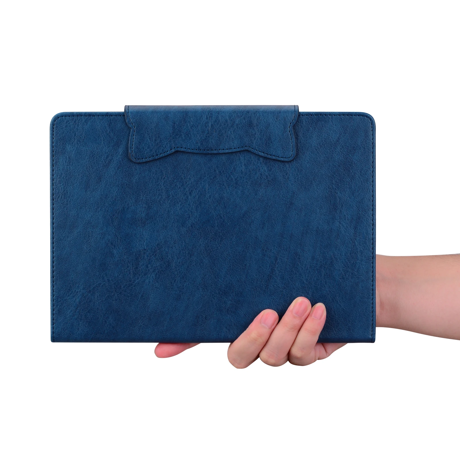 Capa de suporte para cartão para samsung galaxy tab s9 + 12.4 polegadas magnética gato torre fivela flip à prova de choque couro sono capa macia